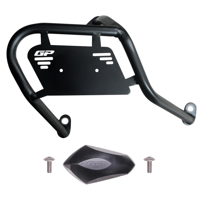 GP Kompozit Exhaust Guard Crash Bar Black Compatible For Yamaha XMAX 250 / XMAX 300 2025