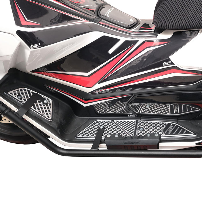 GP Kompozit Footboard Aluminum Compatible For Honda PCX125 / PCX150 2025-2026