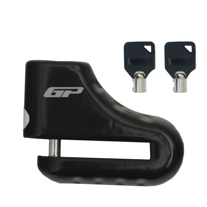 GP Kompozit For Universal Black Weather-Resistant, Anti-Theft Motorcycle Disc Lock