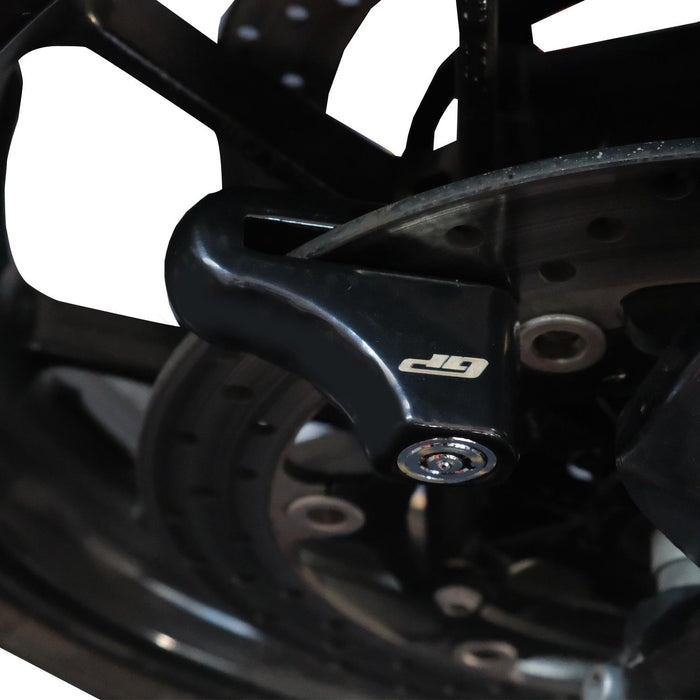 GP Kompozit For Universal Black Weather-Resistant, Anti-Theft Motorcycle Disc Lock