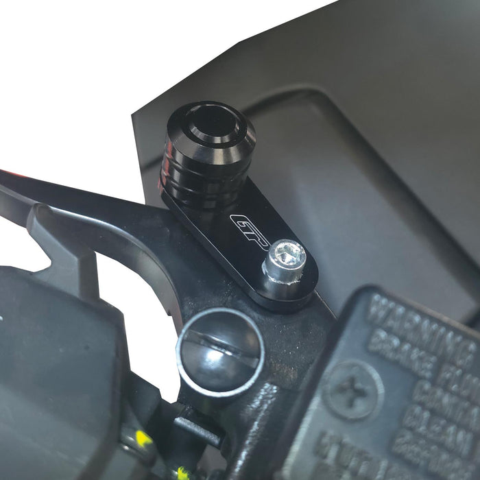 GP Kompozit Universal Motorcycle Hand Brake Lock Black
