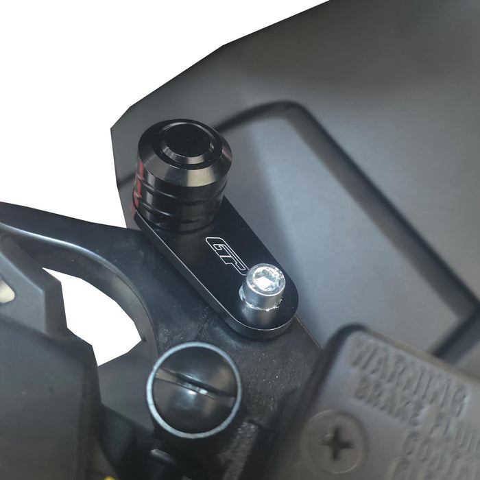 GP Kompozit Universal Motorcycle Hand Brake Lock Black