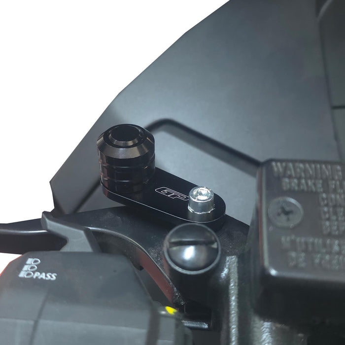 GP Kompozit Universal Motorcycle Hand Brake Lock Black