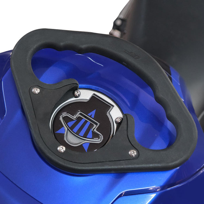 GP Kompozit Asa de agarre para pasajero trasero de motocicleta compatible con Yamaha MT-25 / MT-03 2025-2026