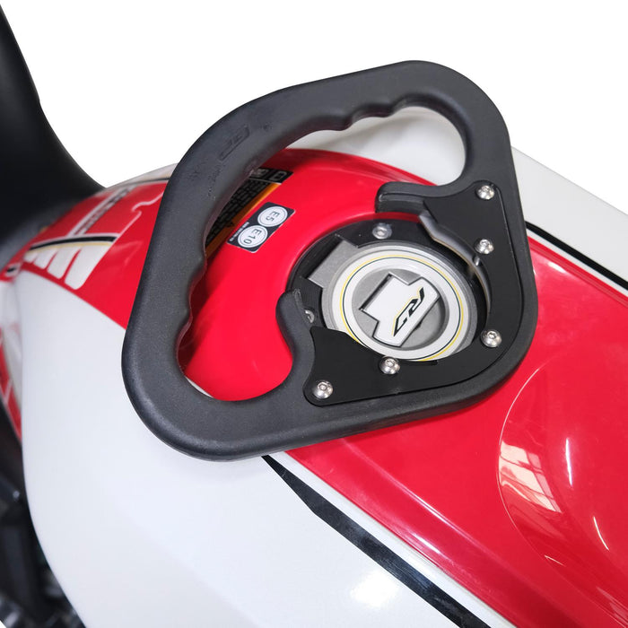 GP Kompozit Fuel Gas Tank Handle Motorcycle Rear Passenger Grab Bar Compatible For Yamaha YZF-R7 2021-2024