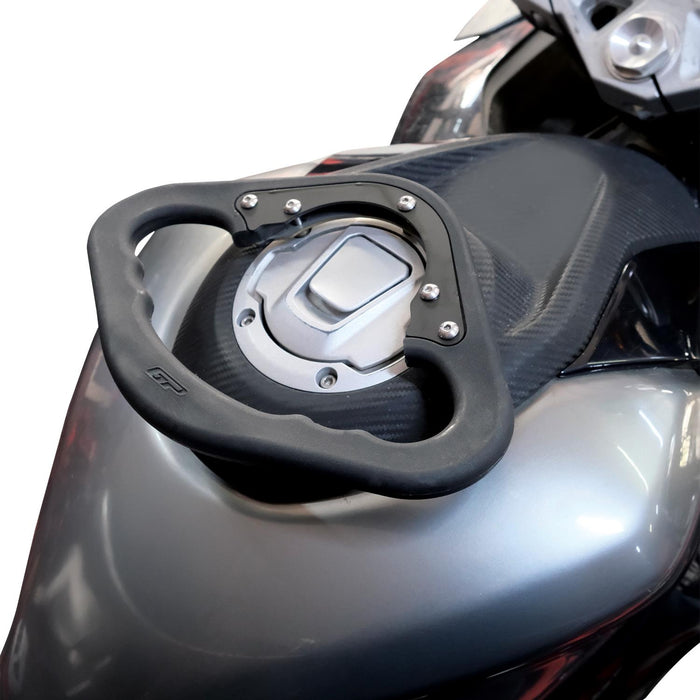 GP Kompozit Fuel Gas Tank Handle Motorcycle Rear Passenger Grab Bar Compatible For CF Moto 450SR 2023-2024