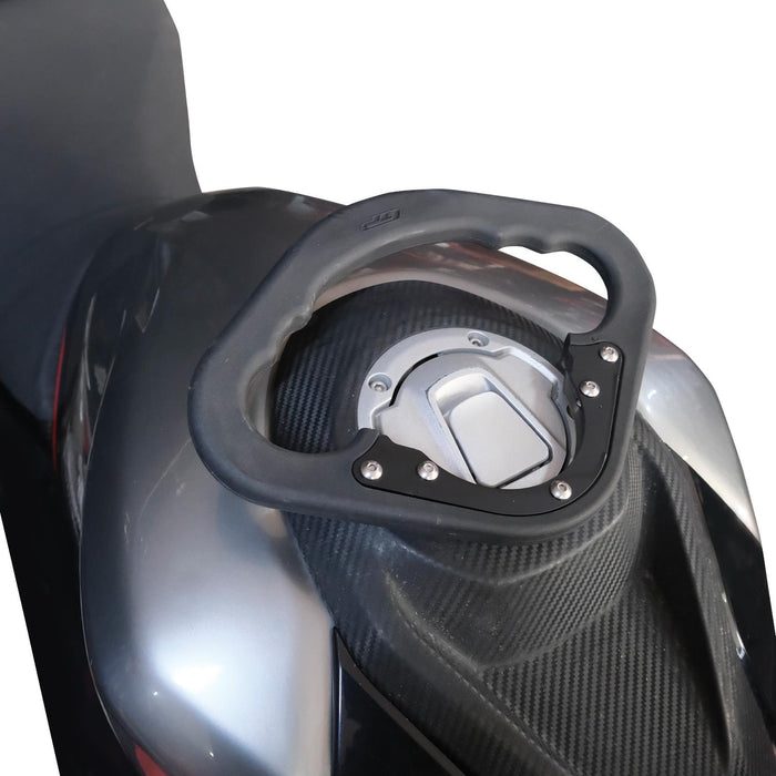 GP Kompozit Fuel Gas Tank Handle Motorcycle Rear Passenger Grab Bar Compatible For CF Moto 450SR 2023-2024