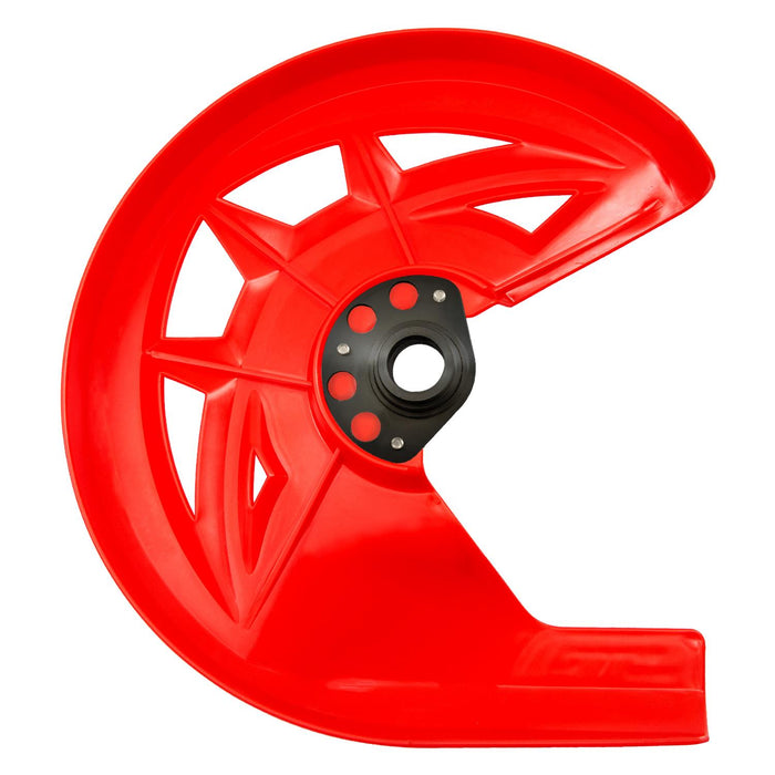GP Kompozit Plastic Front Disc Guard Set Red Compatible For GASGAS EC 250 2012-2023
