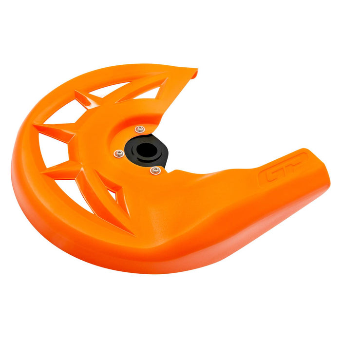 GP Kompozit Plastic Front Disc Guard Set Orange Compatible For GASGAS EC 250 2012-2023