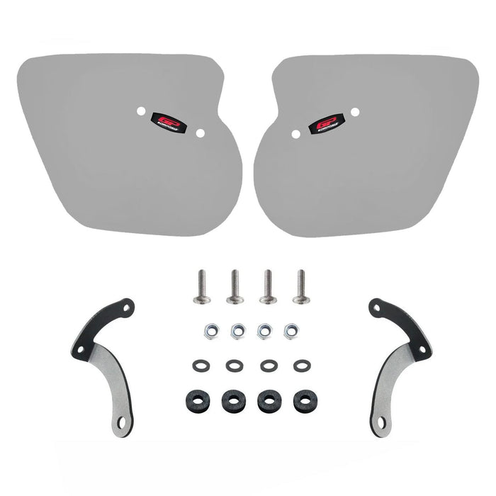 GP Kompozit Handguard Smoked Compatible For Yamaha NMAX 125 / NMAX 155  2023-2024