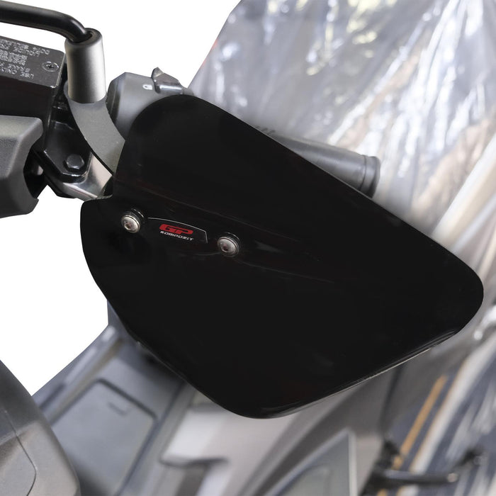 GP Kompozit Handguards / Lever Protector Black Compatible with SYM Joymax Z 250 / Joymax Z+ 2023-2026