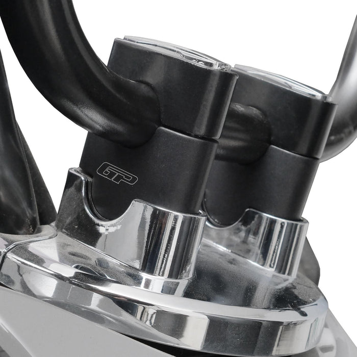 GP Kompozit Handlebar Riser Black Compatible For Mondial Strada 125 2023-2025