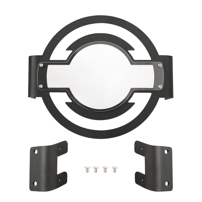 GP Kompozit Headlight Grille Guard Protector Black Compatible For Moto Morini Seiemmezzo 2022-2024