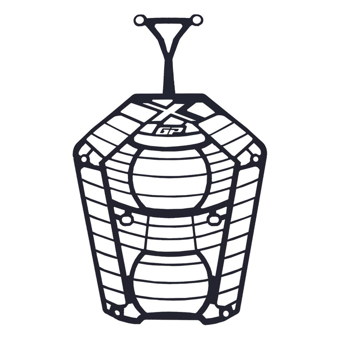 GP Kompozit Headlight Grille Guard Protector Black Compatible For KTM 390 Adventure X 2025