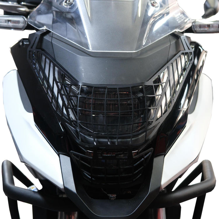 Protector/cubrecárter de faro GP Kompozit negro compatible con Honda NC750X 2025-2026