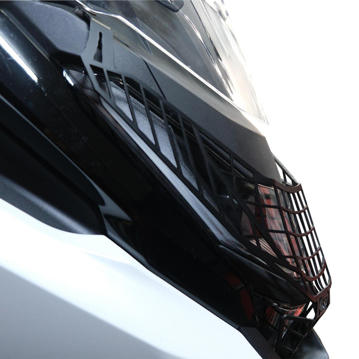 Protector/cubrecárter de faro GP Kompozit negro compatible con Honda NC750X 2025-2026