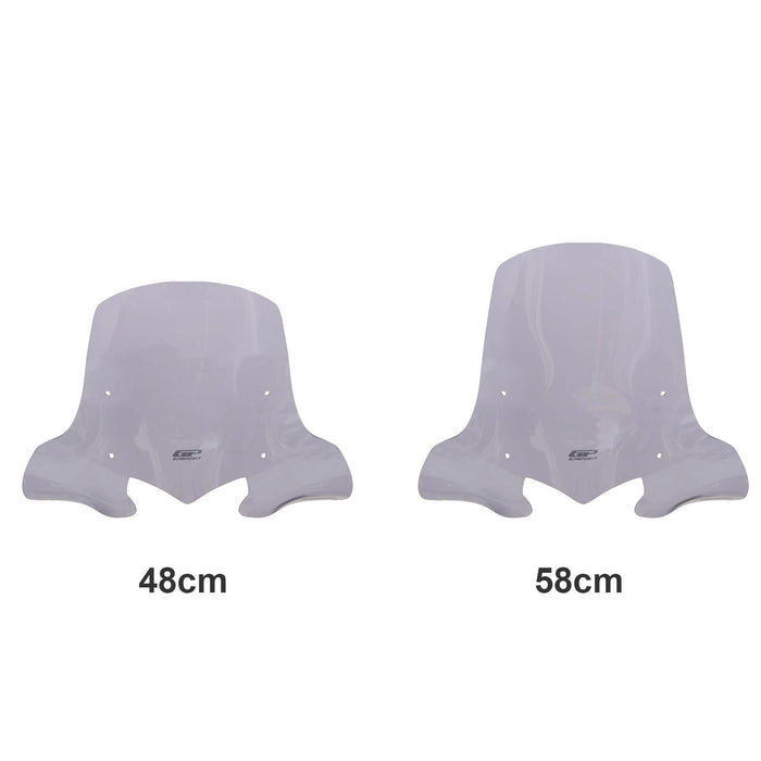 GP Kompozit Windshield Windscreen Smoked Compatible For Hero DASH 125  2022-2024