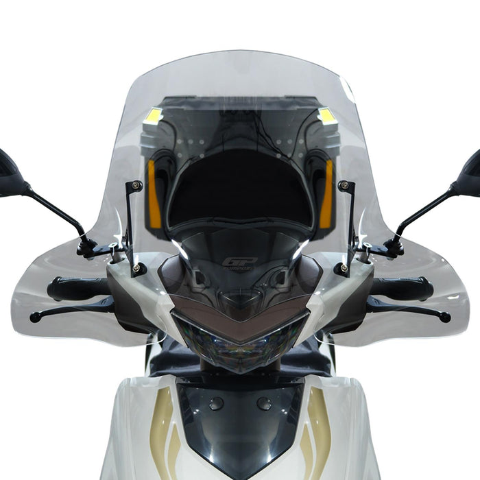 GP Kompozit Windshield Windscreen Smoked Compatible For Hero DASH 125  2022-2024