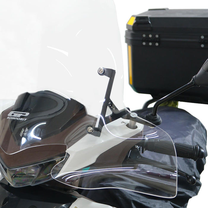 GP Kompozit Windshield Windscreen Clear Compatible For Hero DASH 125  2022-2024