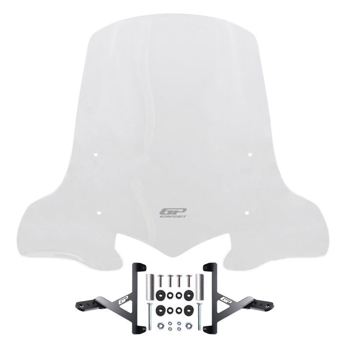 GP Kompozit Windshield Windscreen Clear Compatible For Hero DASH 125  2022-2024