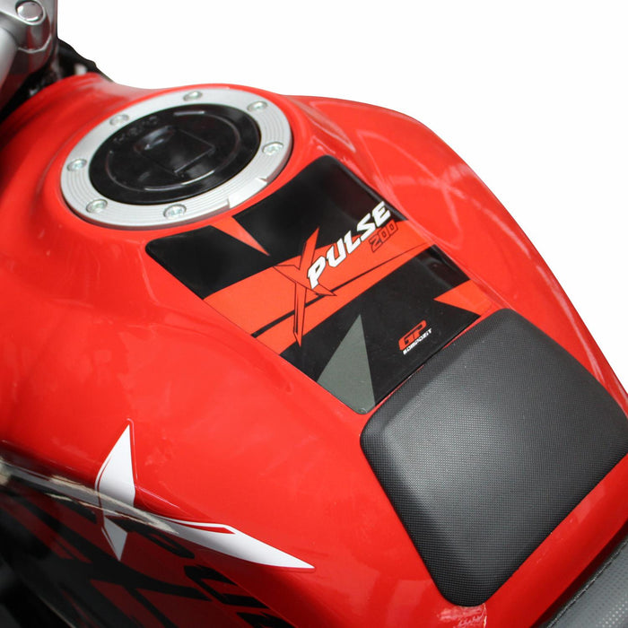 GP Kompozit Tank Pad Red Compatible For Hero Xpulse 200 2020-2023