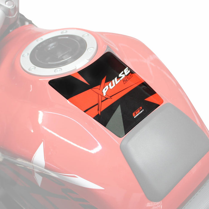 GP Kompozit Tank Pad Red Compatible For Hero Xpulse 200 2020-2023