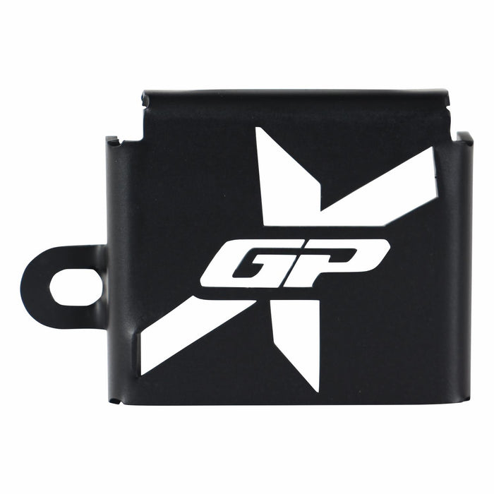 GP Kompozit Brake Fluid Reserve Protector Guard Black Compatible For Hero Xpulse 200 2020-2023