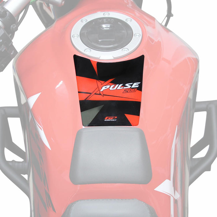 GP Kompozit Tank Pad Red Compatible For Hero Xpulse 200 2020-2023