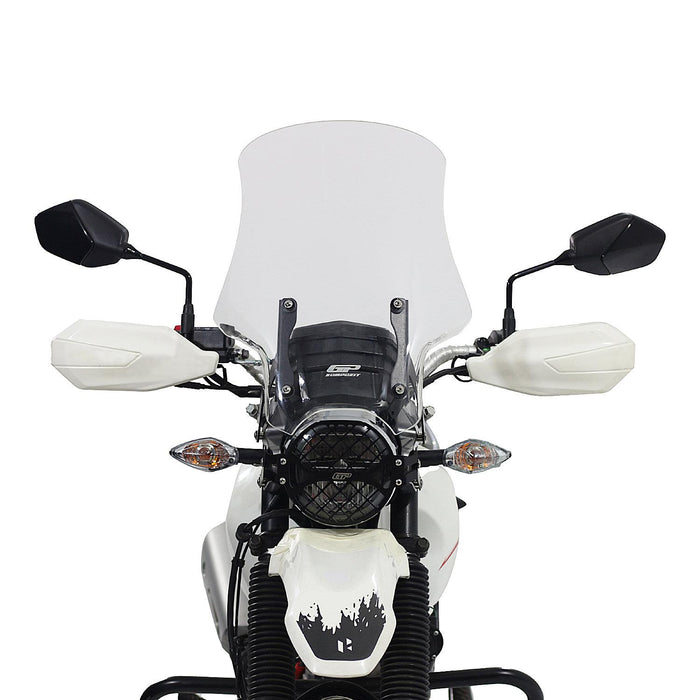 GP Kompozit Touring Windshield Windscreen Clear Compatible For Hero Xpulse 200 2020-2023