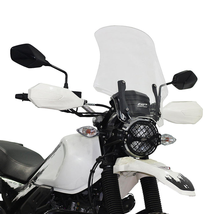 GP Kompozit Touring Windshield Windscreen Clear Compatible For Hero Xpulse 200  2020-2023