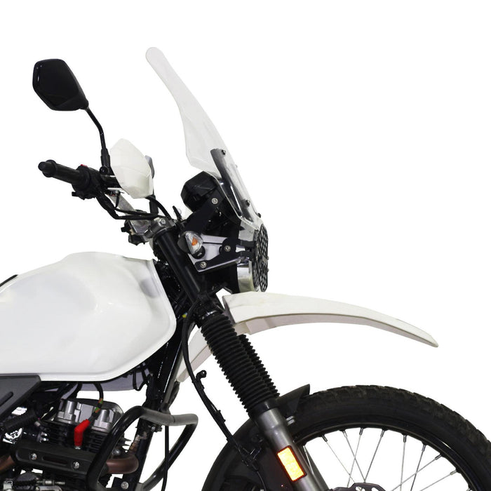 GP Kompozit Touring Windshield Windscreen Clear Compatible For Hero Xpulse 200  2020-2023