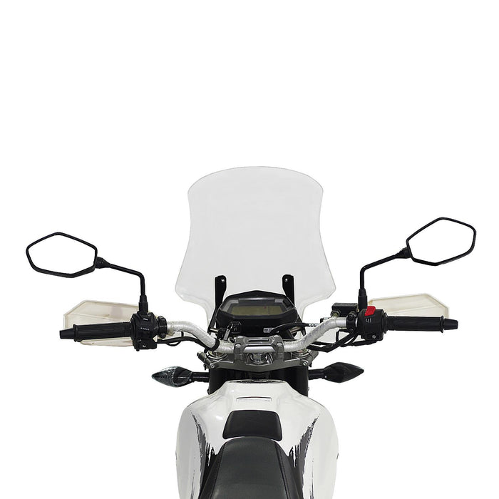 GP Kompozit Touring Windshield Windscreen Clear Compatible For Hero Xpulse 200  2020-2023