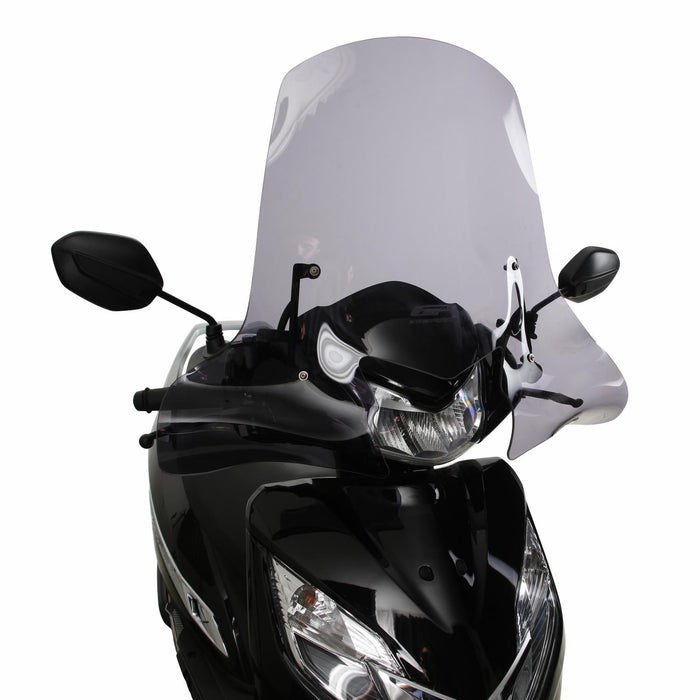 GP Kompozit Windshield Windscreen Smoked Compatible For Honda Activa 2023-2024