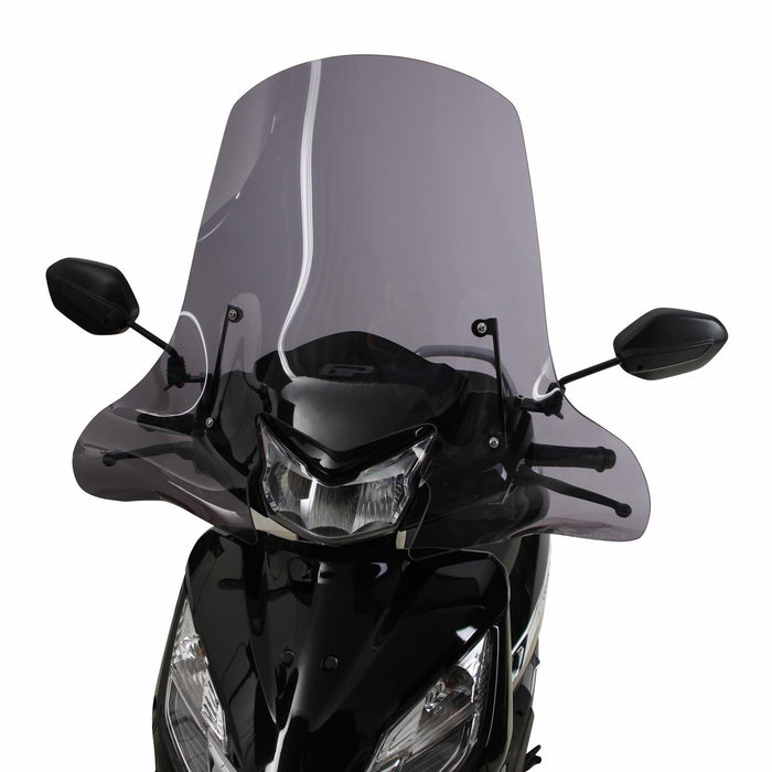 GP Kompozit Windshield Windscreen Smoked Compatible For Honda Activa 2023-2024