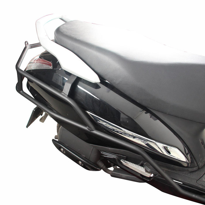 GP Kompozit Protector de motor Crash Bar Protección Negro Compatible para Honda Activa 2023 