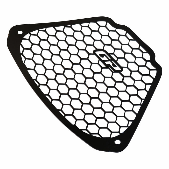 GP Kompozit Radiator Grille Guard Protector Cover Black Compatible For Honda ADV350 2022-2024