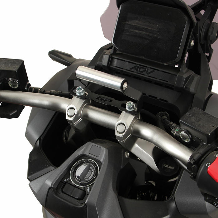 GP Kompozit Phone / Navigation Holder Bracket Black Compatible For Honda ADV350 2013-2024