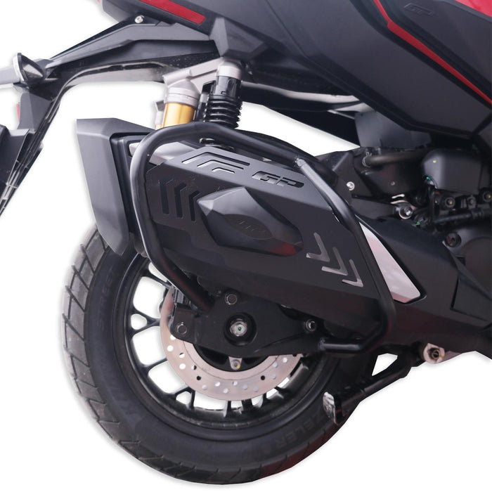 GP Kompozit Exhaust Guard Crash Bar Black Compatible For Honda ADV350  2025