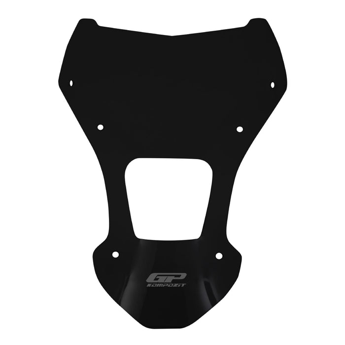 GP Kompozit Short Windshield Windscreen Black Compatible For Honda Africa Twin CRF1000L 2016-2019