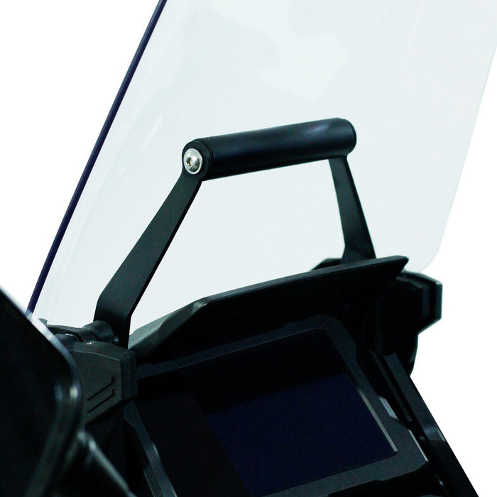 GP Kompozit Phone / Navigation Holder Bracket Black Compatible For Honda Africa Twin CRF1100L L2 / L4 2020-2023
