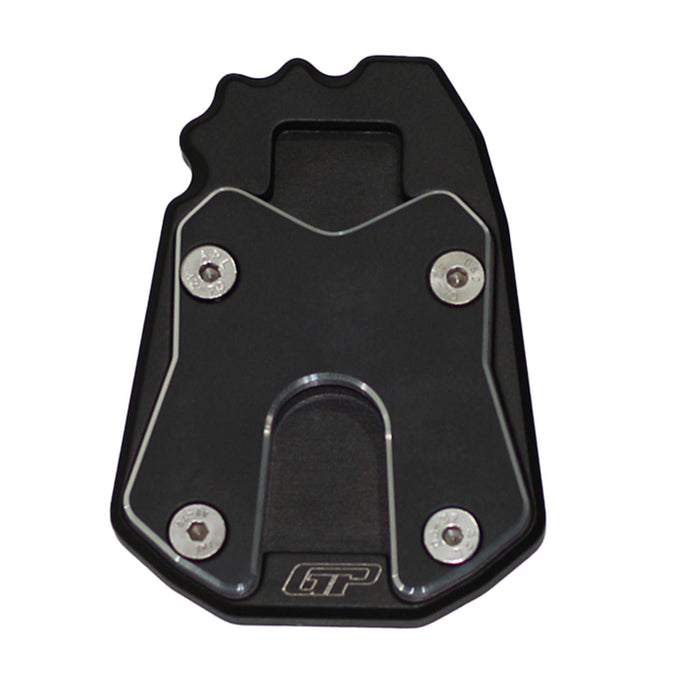 GP Kompozit Kickstand Side Stand Plate Pad Black Compatible For Honda Africa Twin CRF1100L L1 / L2 / L4 2020-2023