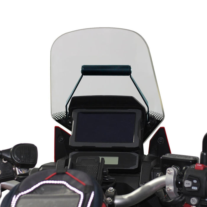 GP Kompozit Phone / Navigation Holder Bracket Black Compatible For Honda Africa Twin CRF1100L L2 / L4 2020-2023