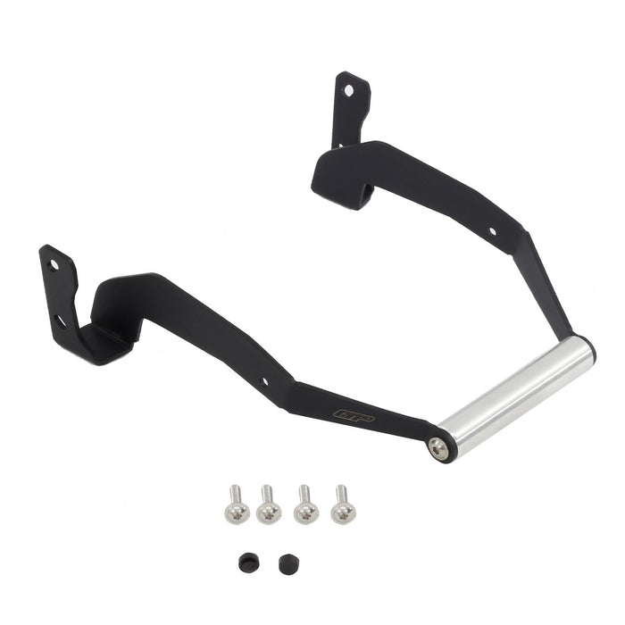 GP Kompozit Phone / Navigation Holder Bracket Black Compatible For Honda Africa Twin CRF1100L L2 / L4 2020-2023