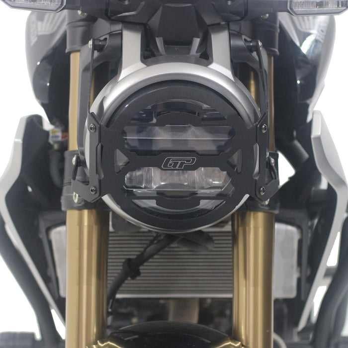 GP Kompozit Headlight Guard Black Compatible For Honda CB125R / CB250R / CB300R 2018-2023