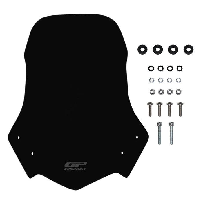 GP Kompozit Pare-brise noir compatible pour Honda CB500F 2014-2018 