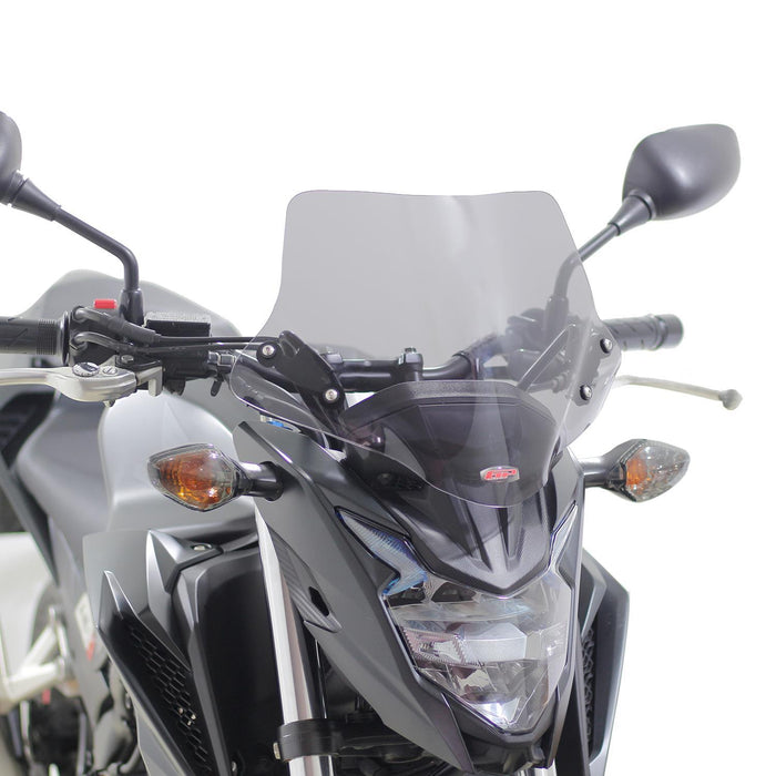 GP Kompozit Short Windshield Windscreen Smoked Compatible For Honda CB500F 2014-2020