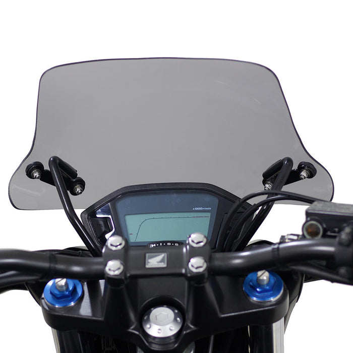 GP Kompozit Pare-brise court fumé compatible pour Honda CB500F 2014-2020 