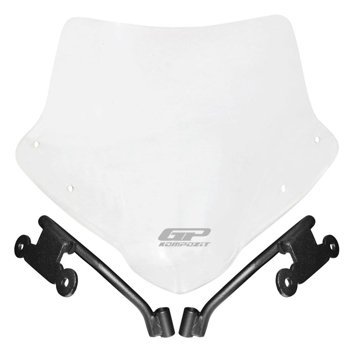 GP Kompozit Short Windshield Windscreen Transparent Compatible For Honda CB500F 2014-2020