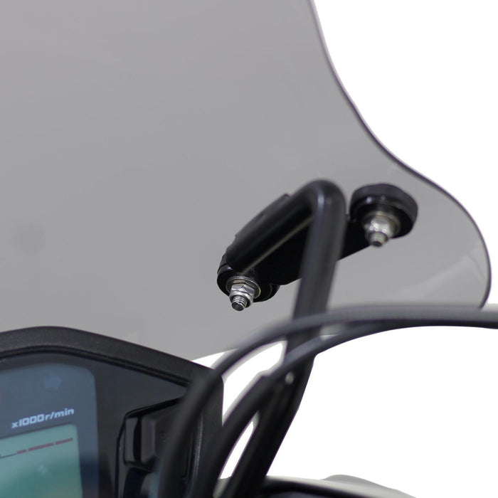 GP Kompozit Pare-brise court noir compatible pour Honda CB500F 2014-2020 