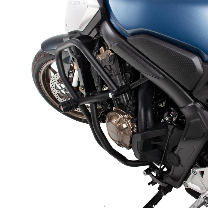 GP Kompozit Engine Guard Crash Bar Protection Black Compatible For Honda CB650R 2019-2023